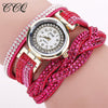 Luxury Rhinestone Bracelet Ladies Quartz